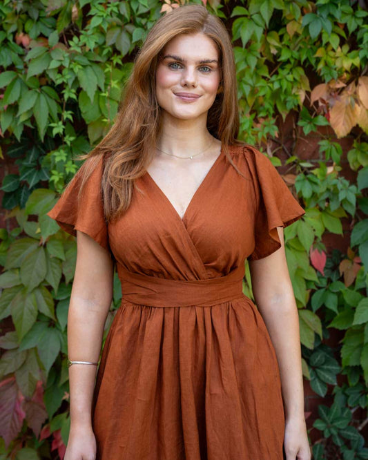Peri Keten Elbise