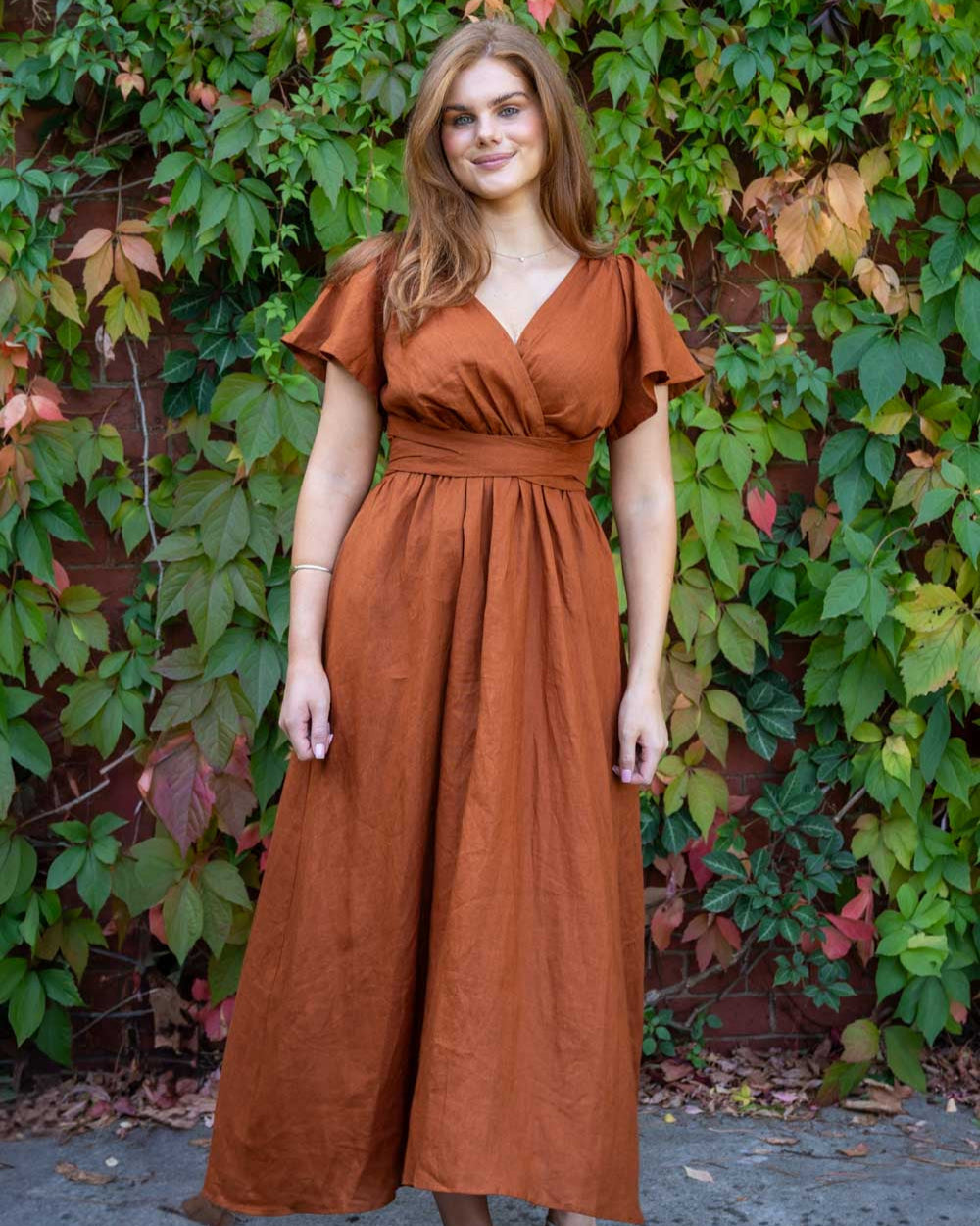 Peri Keten Elbise